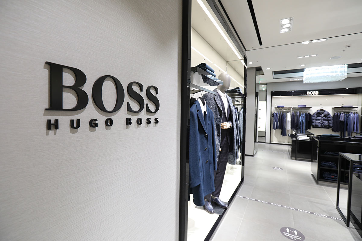 Exclusive corner by Hugo Boss opens