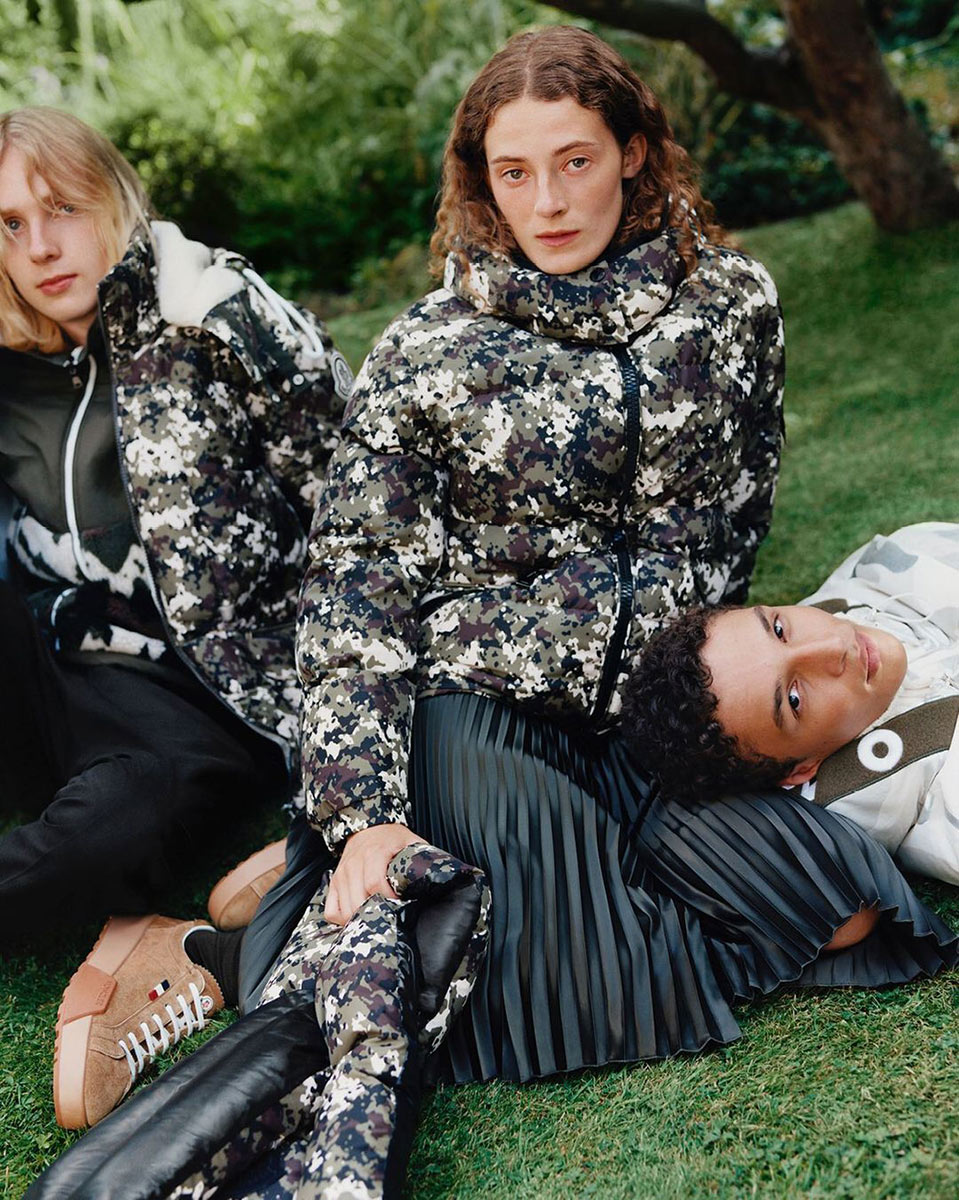 Sport chic in the collections by Moncler